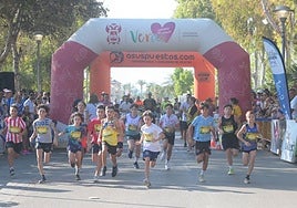 La media maratón de Vera fue un disfrute para grandes y pequeños atletas.