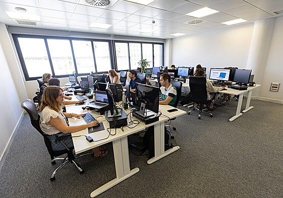 Las oficinas de la tecnológica granadina Nazaríes Intelligenia.