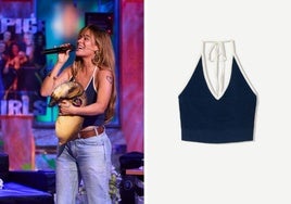 Furor por este top de Bershka que Karol G lució en La Revuelta.