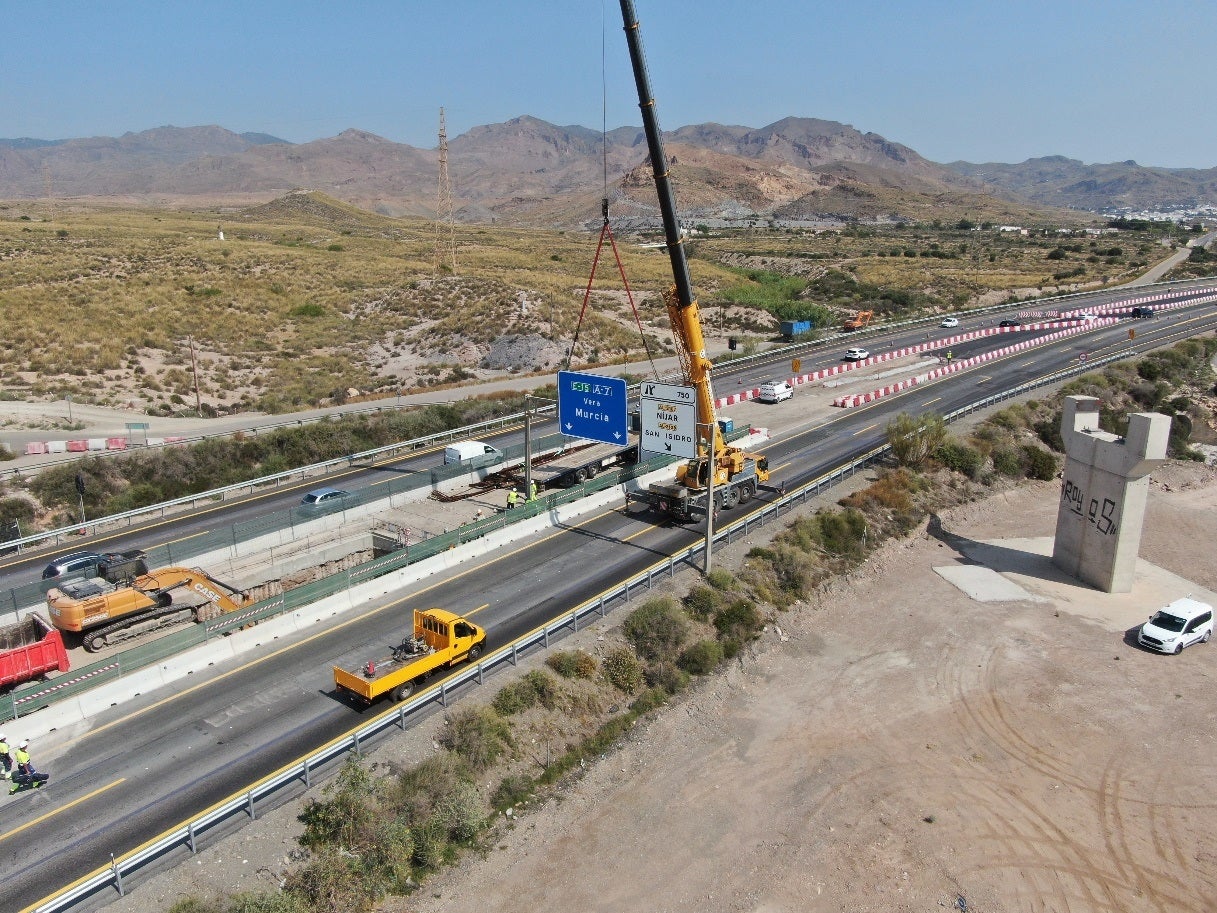 Así van las obras del AVE en Almería