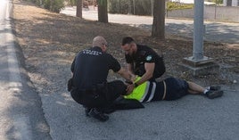 S.O.S telefónico de un conductor a dos policías en su primer día de servicio: «Por favor, venid de forma urgente»