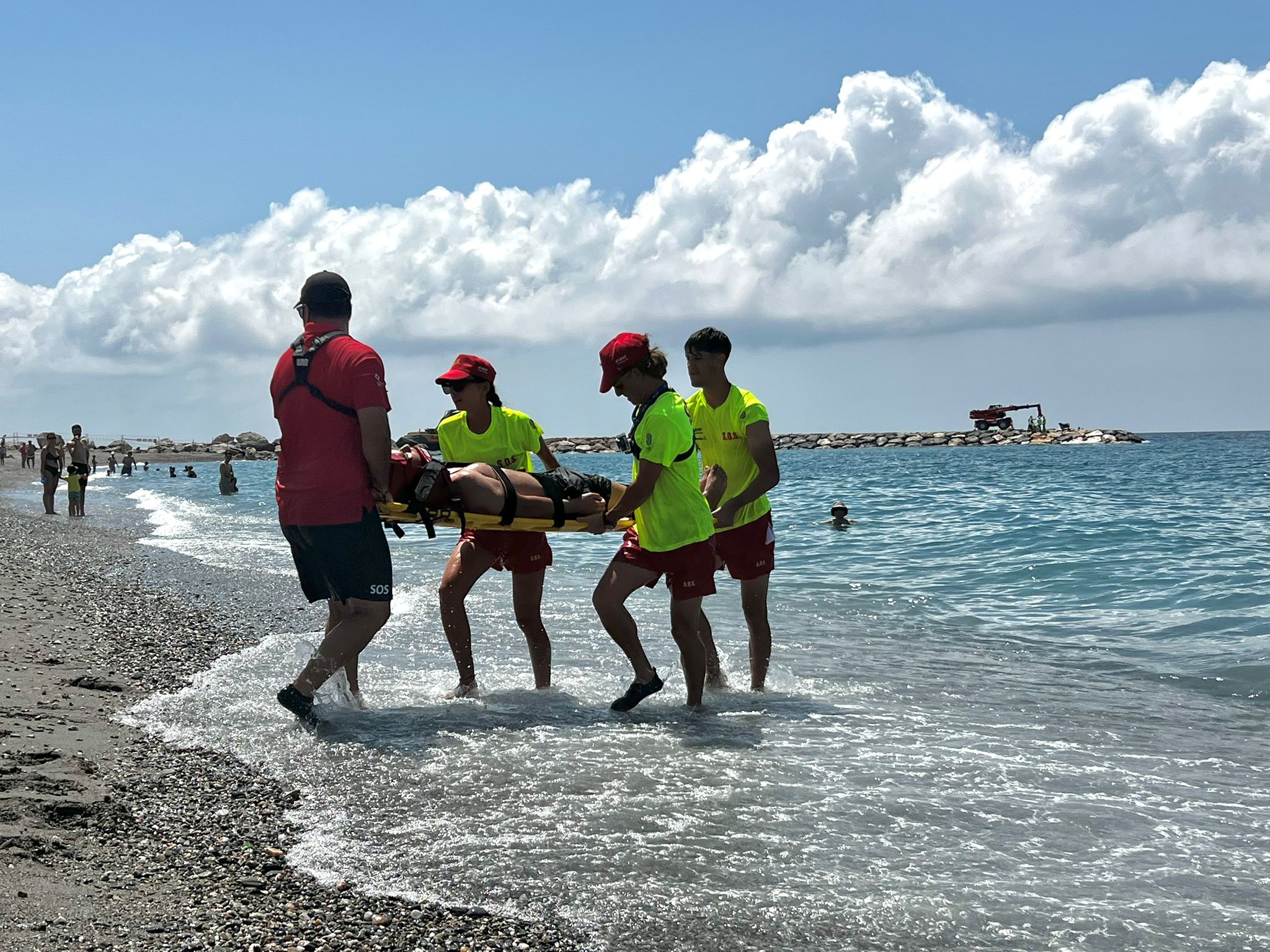 Dentro del &#039;accidente imprudente&#039; en Playa Granada