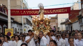 Procesión Virgen del Carmen en el Puerto de Motril en 2023