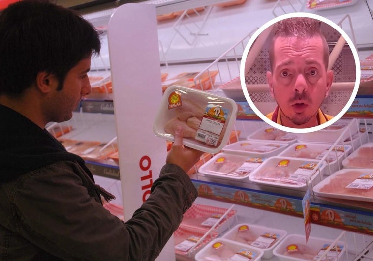 Un carnicero aclara la diferencia entre el pollo amarillo y el blanco: «Son más industriales»