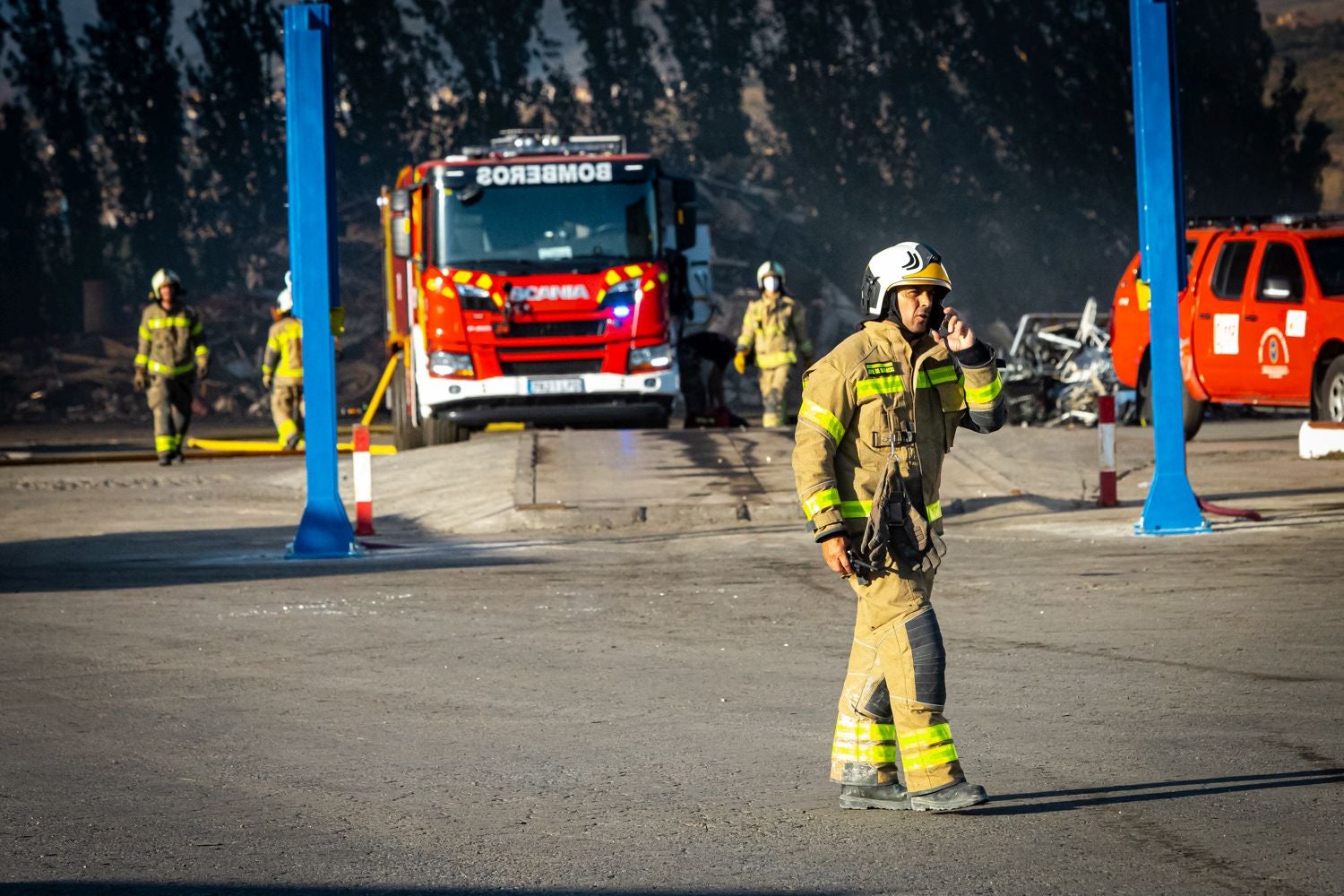 El incendio de Padul, desde dentro