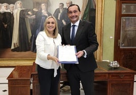 Marifrán Carazo y Alfredo García Amado, en una imagen de archivo.