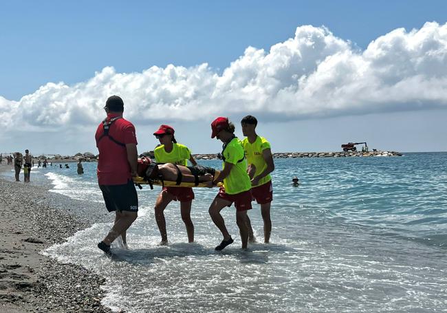 Dentro del 'accidente imprudente' en Playa Granada