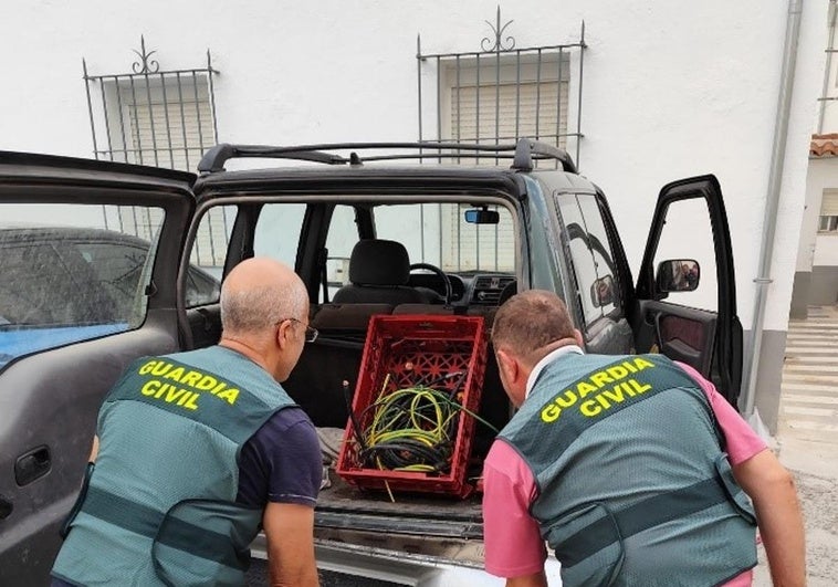 La Guardia Civil detiene al ladrón de casetas de telefonía móvil en Granada y Jaén