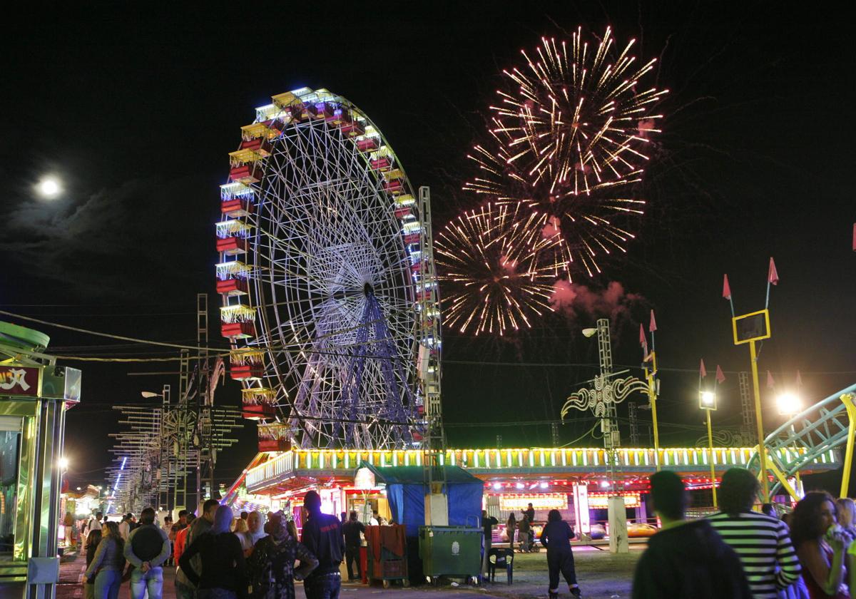 El recinto ferial de Almanjáyar, donde ocurrieron los hechos.