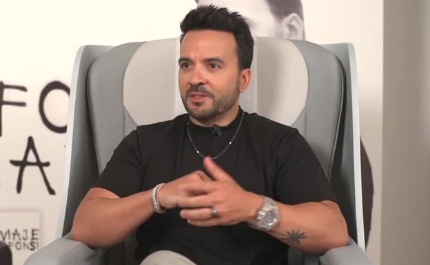 Luis Fonsi en una reciente entrevista.