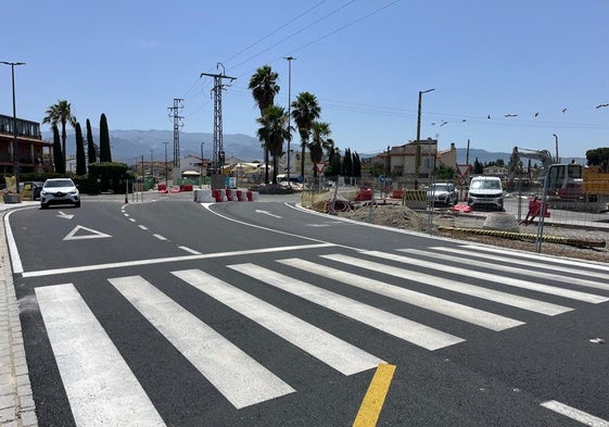 Restitución de un tramo de las obras del metro entre Churriana y Las Gabias