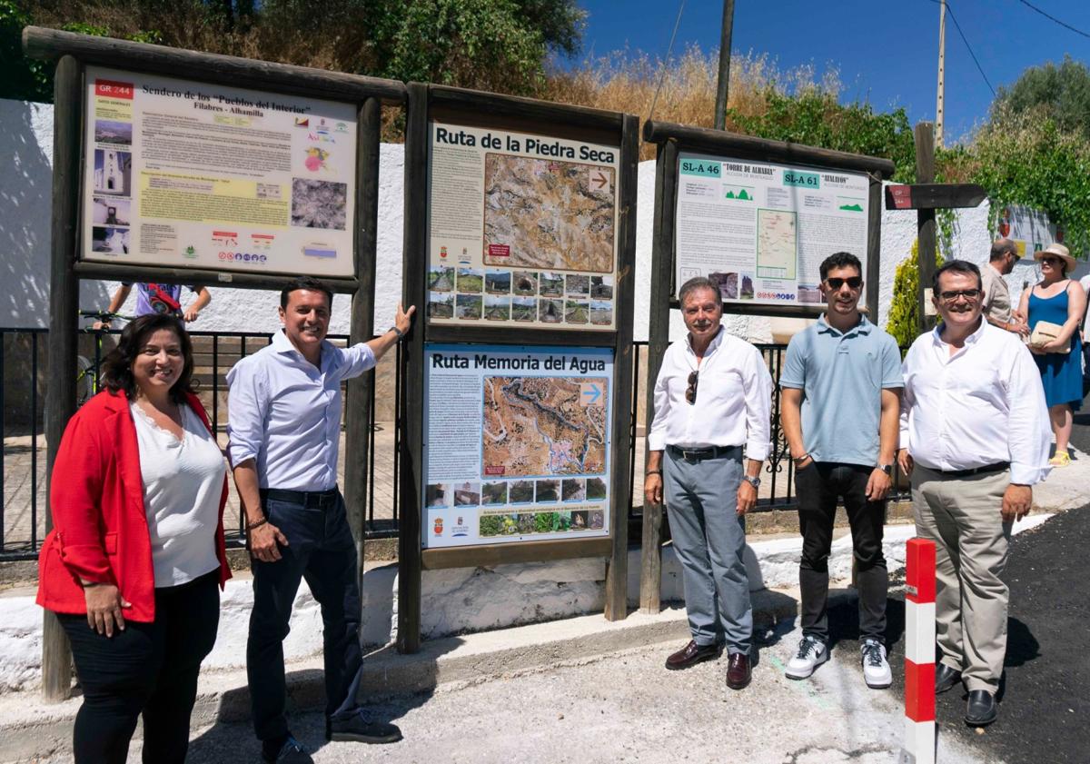 Imagen principal - Alcudia de Monteagud inaugura su Parque Temático de la Piedra Seca, el primero de España