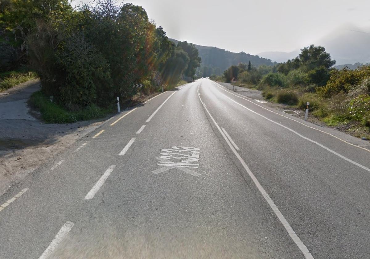 Kilómetro 183 de la carretera N-323a, donde se encuentro el cuerpo sin vida de un hombre de 53 años.