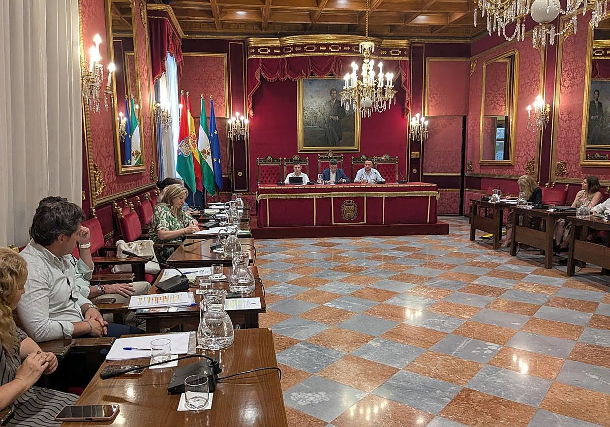 Comisión informativa de Urbanismo celebrada este lunes.