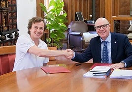 Encuentro del rector con representantes de Lenovo y NVIDIA, y el Consejo Social de la UGR3