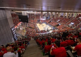 Aficionados, en un partido del Covirán en ACB.