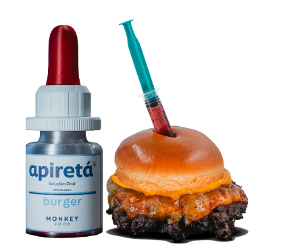 Hamburguesa 'La Apiretá', Monkey Food