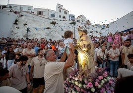 Las imágenes de la Virgen del Carmen en Salobreña