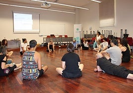 Participantes en el curso 'Técnica Chéjov para la actuación y la creación'.