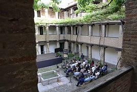 Una de las sesiones de Rincones Granada, en el Corral del Carbón.