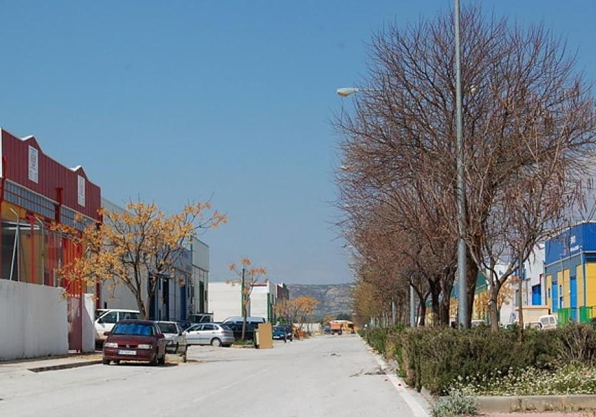 Un polígono industrial de Baza, en una imagen de archivo.
