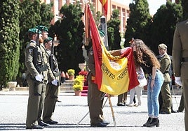 Jura de bandera civil, en una imagen de archivo.