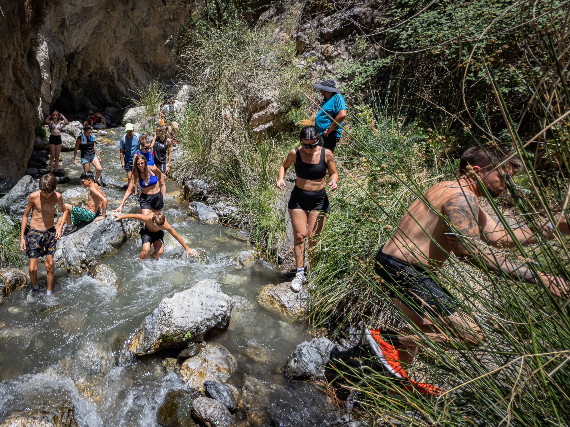 Las imágenes del &#039;atascazo&#039; en la Ruta de los Bolos