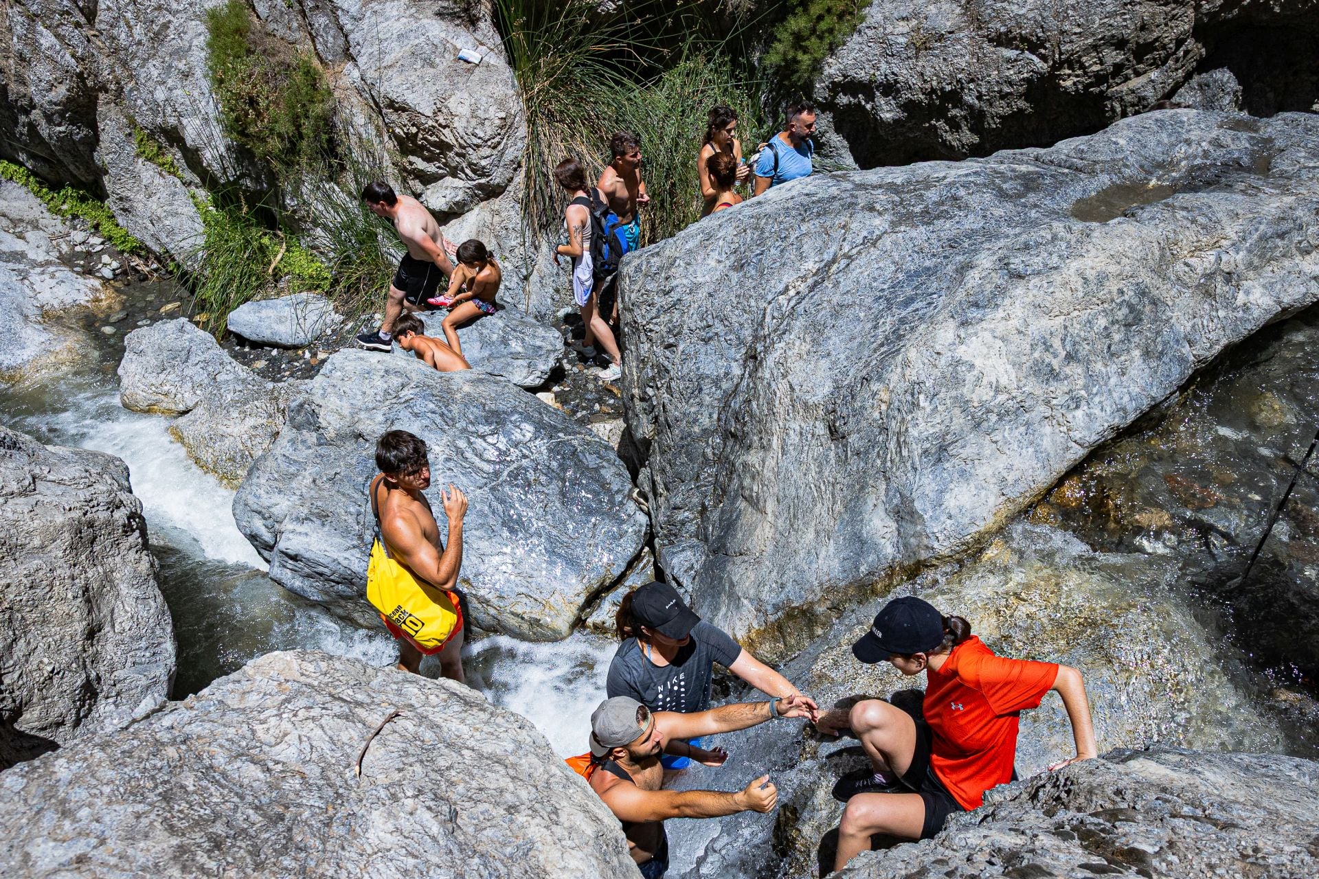 Las imágenes del &#039;atascazo&#039; en la Ruta de los Bolos