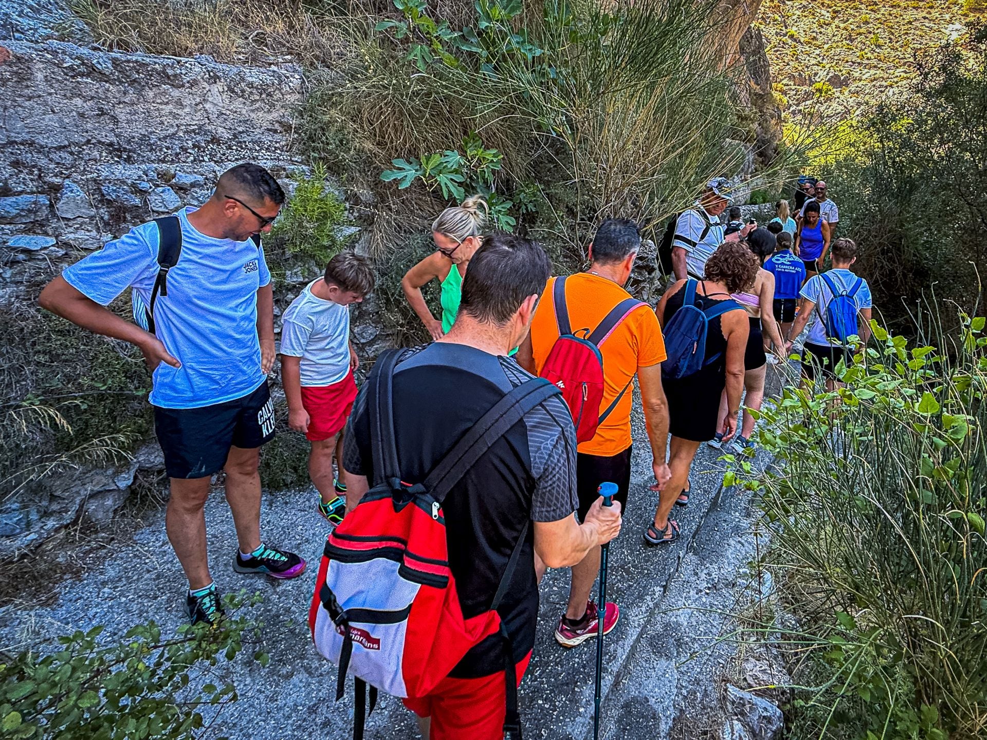 Las imágenes del &#039;atascazo&#039; en la Ruta de los Bolos