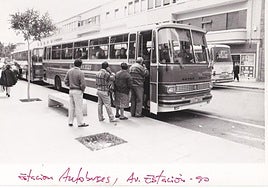 Cuando viajábamos en la Alsina