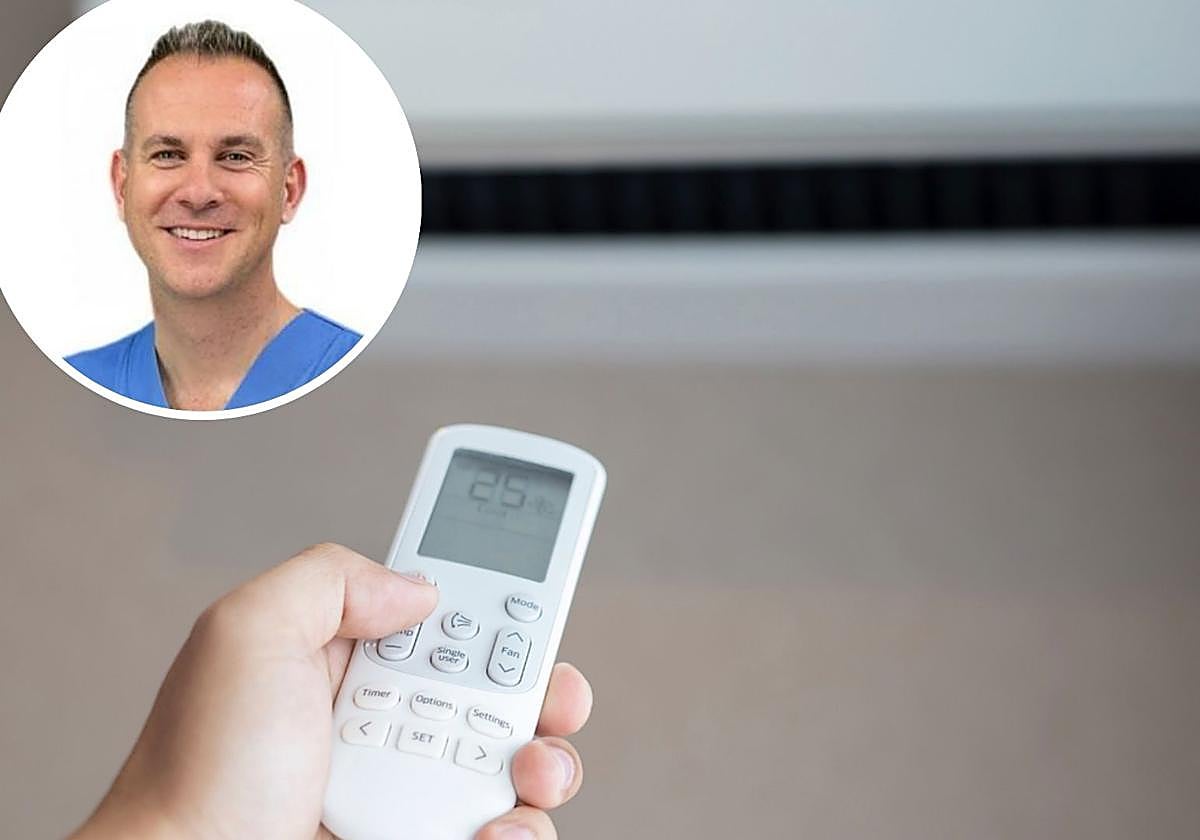 El pediatra Pedro Camacho.