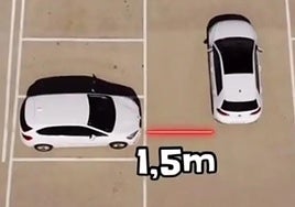 El truco para aparcar en batería a la primera, por un profesor de autoescuela.