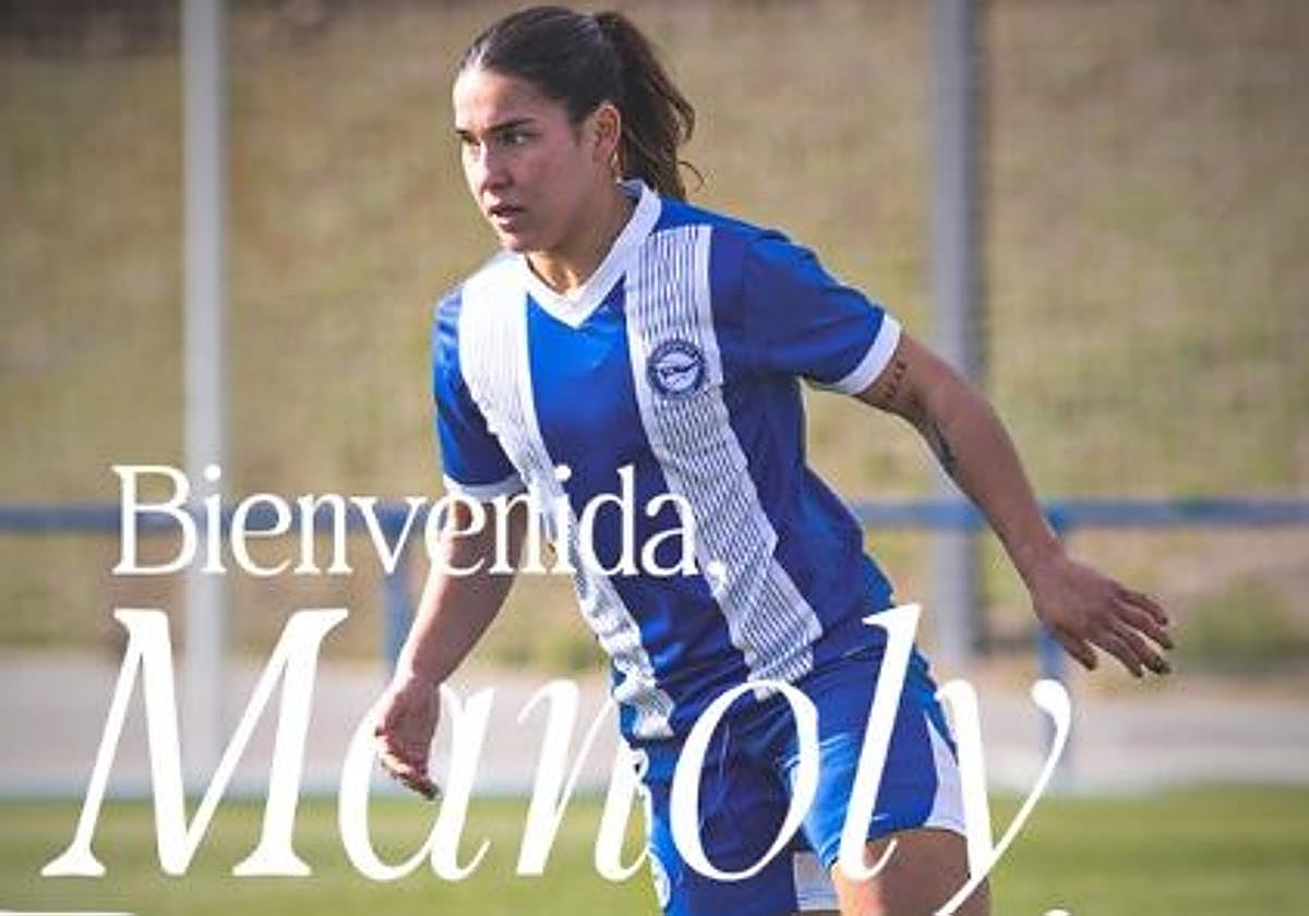 Bienvenida del club a Manoly Baquerizo.