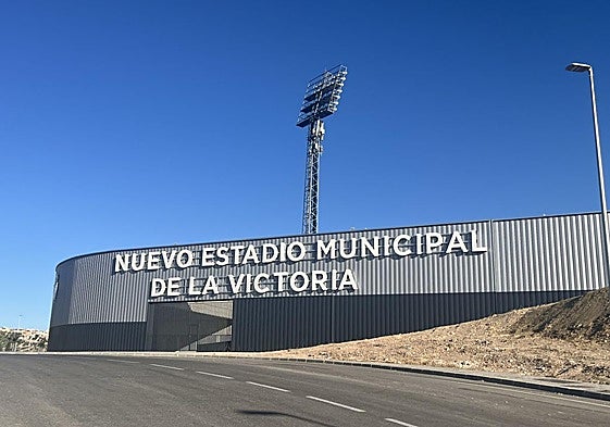 Vista del estadio de La Victoria.
