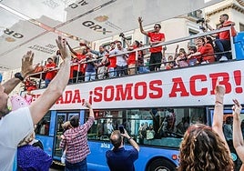 Celebración de la última permanencia deportiva del equipo.