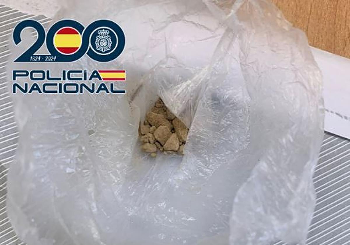 Droga incautada en Granada.
