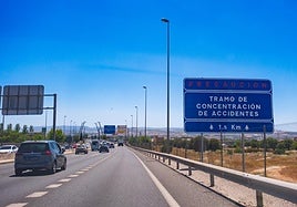 Imagen de archivo de la Circunvalación de Granada.