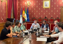 Junta de Seguridad celebrada en Loja.