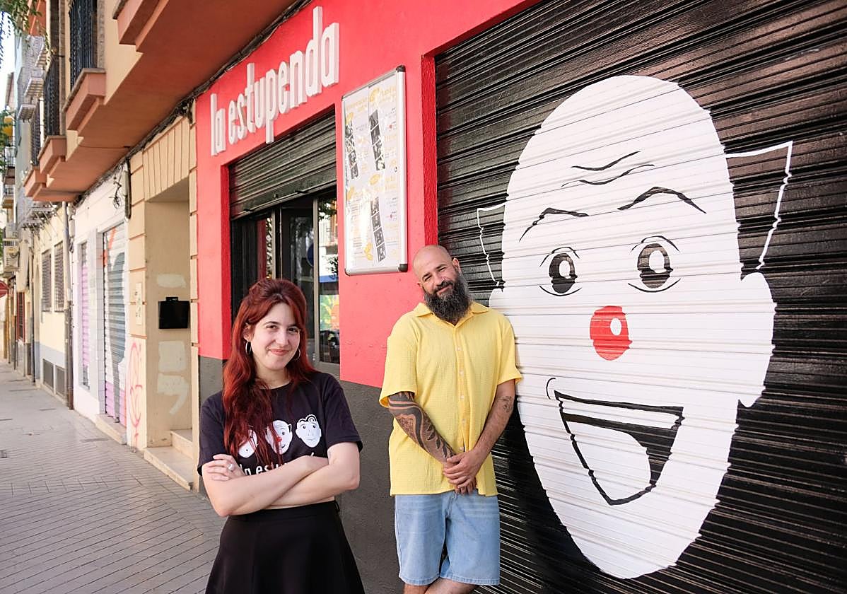 Laura Murillo y Tomé Fernández, gestores de La Estupenda.