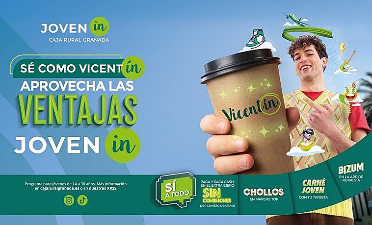 Joven in: viaja sin comisiones, ahorra con descuentos y gestiona tu dinero desde el móvil