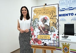 Susana Ferrer, en la presentación de la programación de la feria linarense.