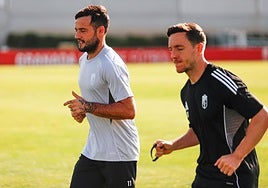José Arnáiz hace carrera continua junto al readaptador Manu Dimas.