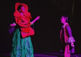 Cecilia como La Rosa en 'Il piccolo principe'.