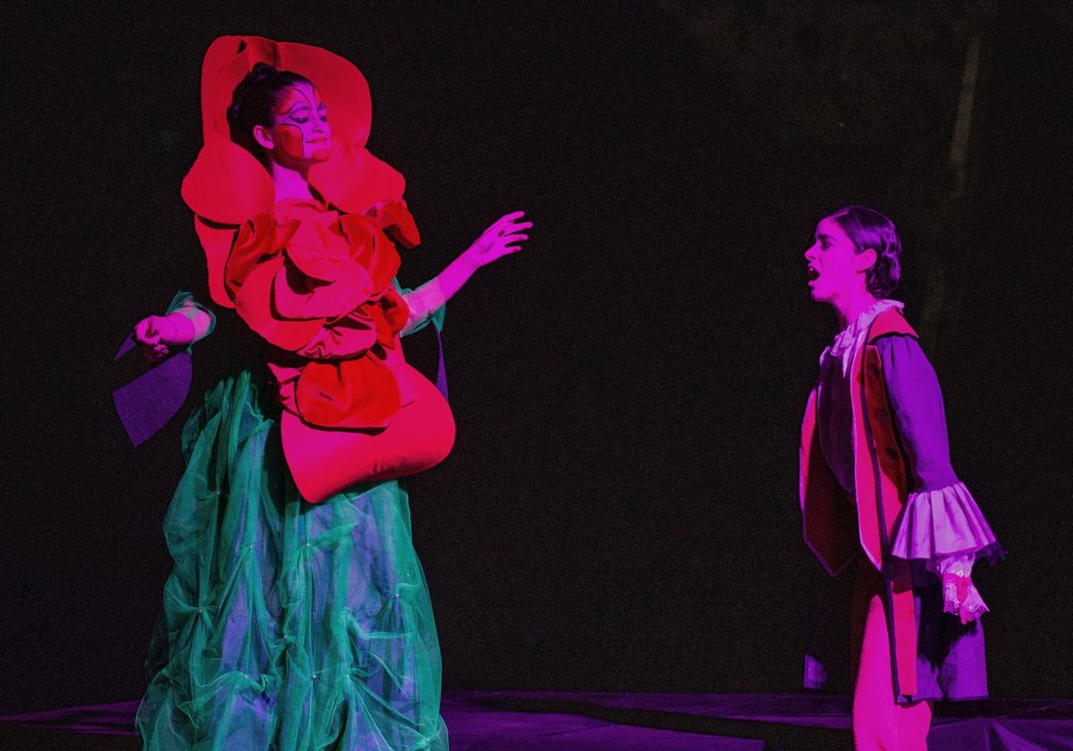 Cecilia como La Rosa en 'Il piccolo principe'.
