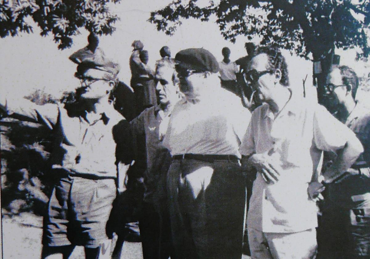 Andrés Segovia en Pórtugos