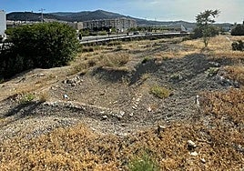 Zona en la que iría el Centro de Innovación Turística, anexo a la villa de Los Robles, en el Bulevar.