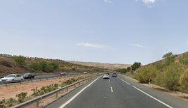 Un accidente en la A-44 en Dúrcal colapsa la bajada a la Costa