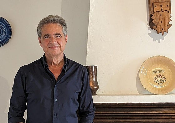 Juan Castilla Brazales, en el Museo Casa Natal de Federico García Lorca.