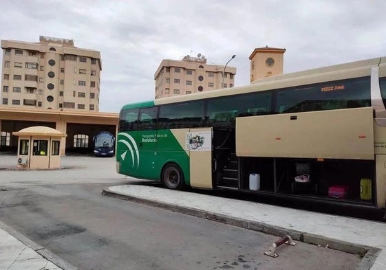 Estación de autobuses de la capital.