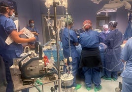 El Hospital Universitario Torrecárdenas registra la primera donación cardiaca en asistolia en Almería